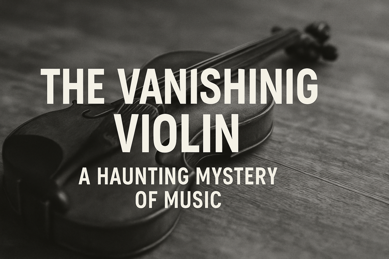 Vanishing Violin
